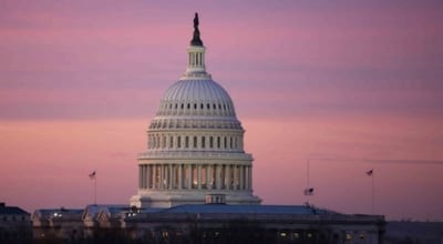 capitol hill during sunset