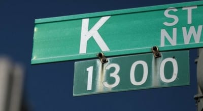 k street sign